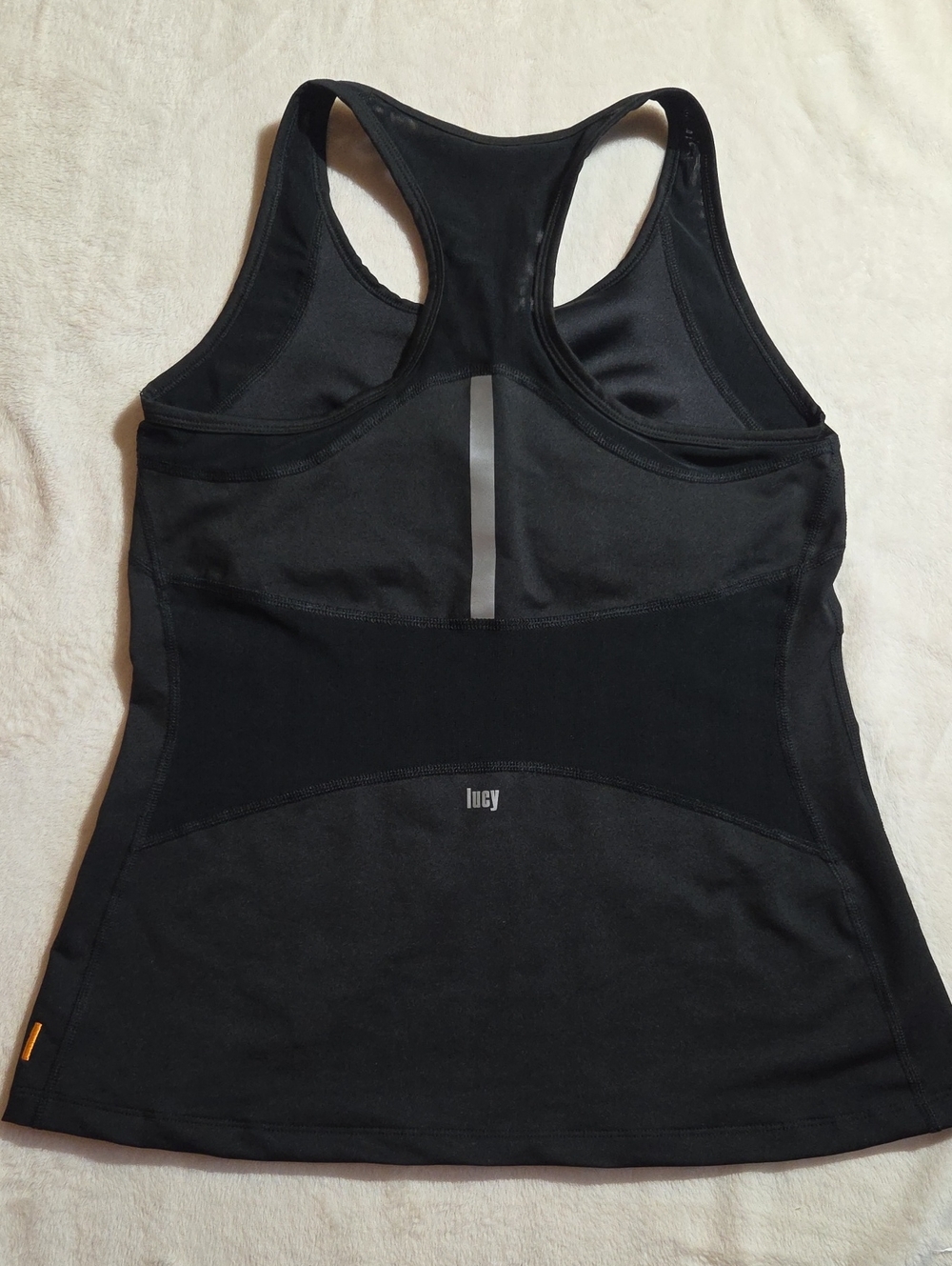 Lucy Racerback Zip-Front Active Tank Top - Picture 5 of 9